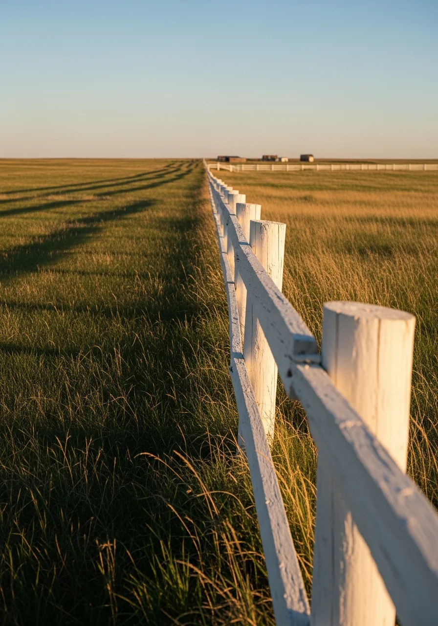 Tryon area ranch property showing typical rural construction and open prairie setting.